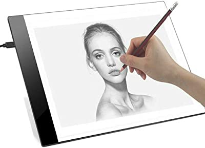 Nobutaki A4 Ultra-Thin Portable LED Light Box Tracer USB Power LED Artcraft Tracing Light Pad Light Box for Artists,Drawin... image