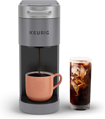 Keurig K-Slim + ICED Single Serve Coffee Maker, Brews 8 to 12oz. Cups, Gray image