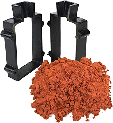 Sand Casting Set with 10 Lbs Petrobond Quick Cast Sand Casting Clay and Cast Iron Mold Flask Frame Melt Pour Metals image