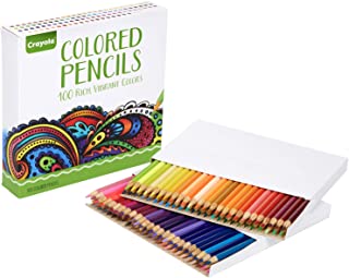 Crayola Adult Colored Pencils (100ct), Premium Coloring Pencils, Valentines Day Gifts for Teens & Adults image