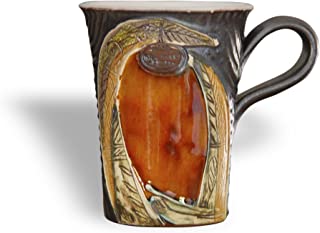 Colorful Pottery Mug - Unique Handmade Coffee/Tea Mug - Wheel Thrown Ceramics - Birthday Gift - Danko Pottery image