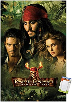 Trends International Disney Pirates of the Caribbean: Dead Man's Chest - Group Wall Poster, 14.725